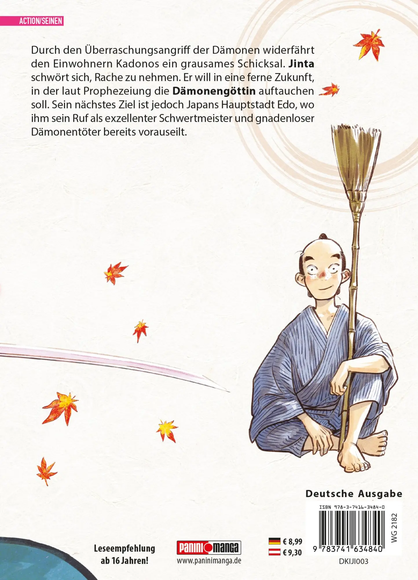 Rückseite: 9783741634840 | Kijin Gentosho: Dämonenjäger 03 | Motoo Nakanishi (u. a.) | Buch