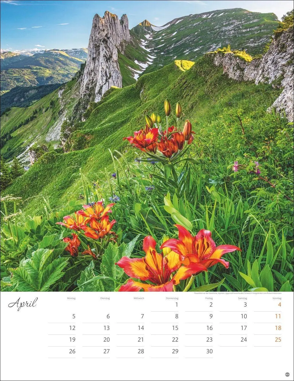 Bild: 9783756414840 | Schönes Alpenland Posterkalender 2027 | Heye | Kalender | 14 S. | 2027