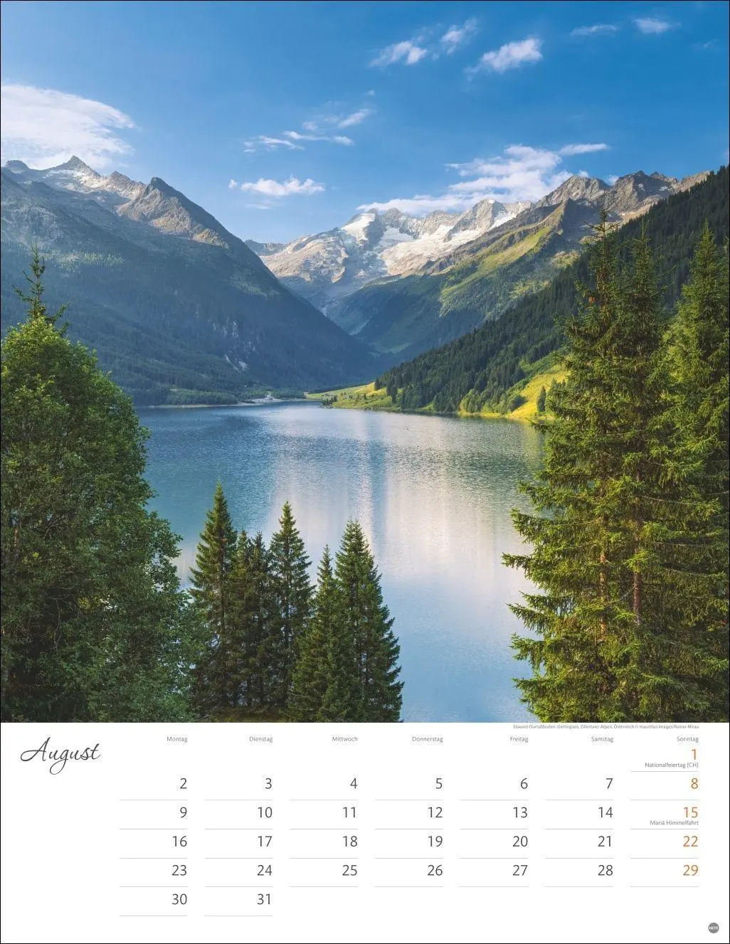 Bild: 9783756414840 | Schönes Alpenland Posterkalender 2027 | Heye | Kalender | 14 S. | 2027