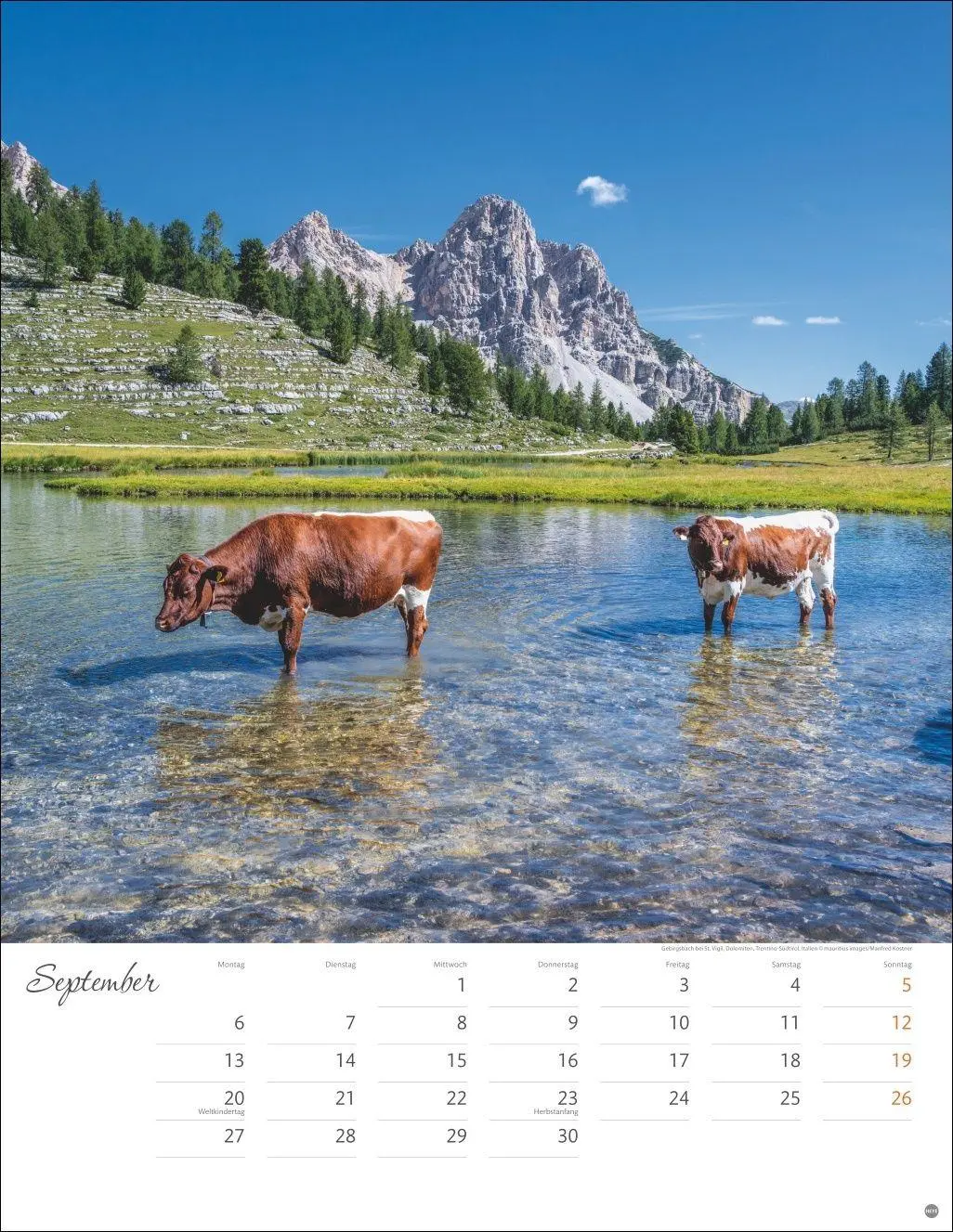 Bild: 9783756414840 | Schönes Alpenland Posterkalender 2027 | Heye | Kalender | 14 S. | 2027