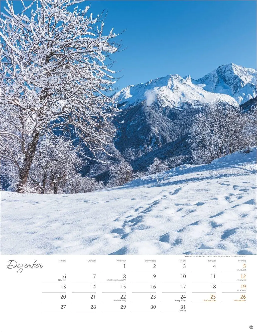 Bild: 9783756414840 | Schönes Alpenland Posterkalender 2027 | Heye | Kalender | 14 S. | 2027
