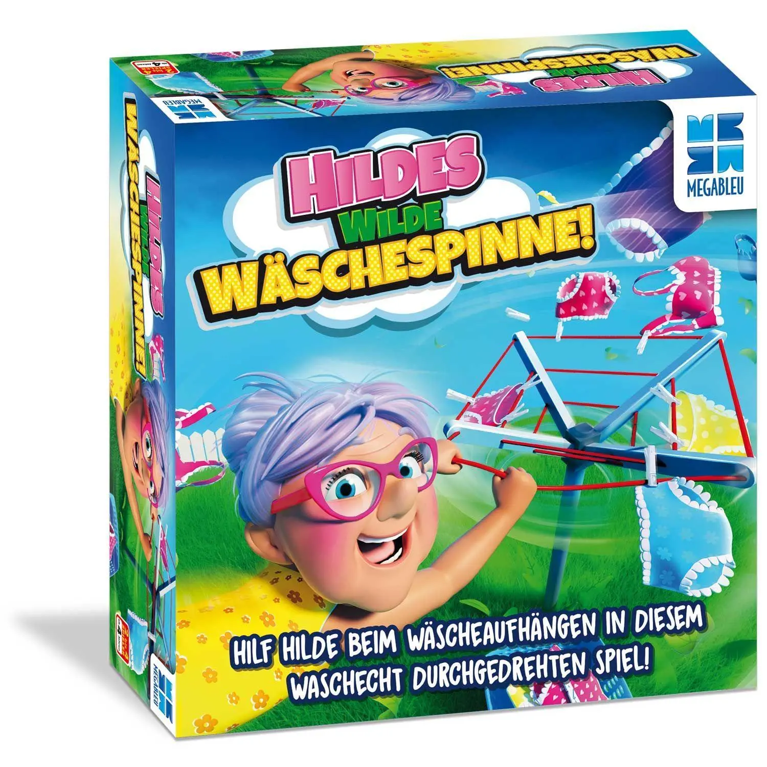 Cover: 3760046784940 | Hilde's wilde Wäschespinne | Megableu | Spiel | 678494 | Deutsch