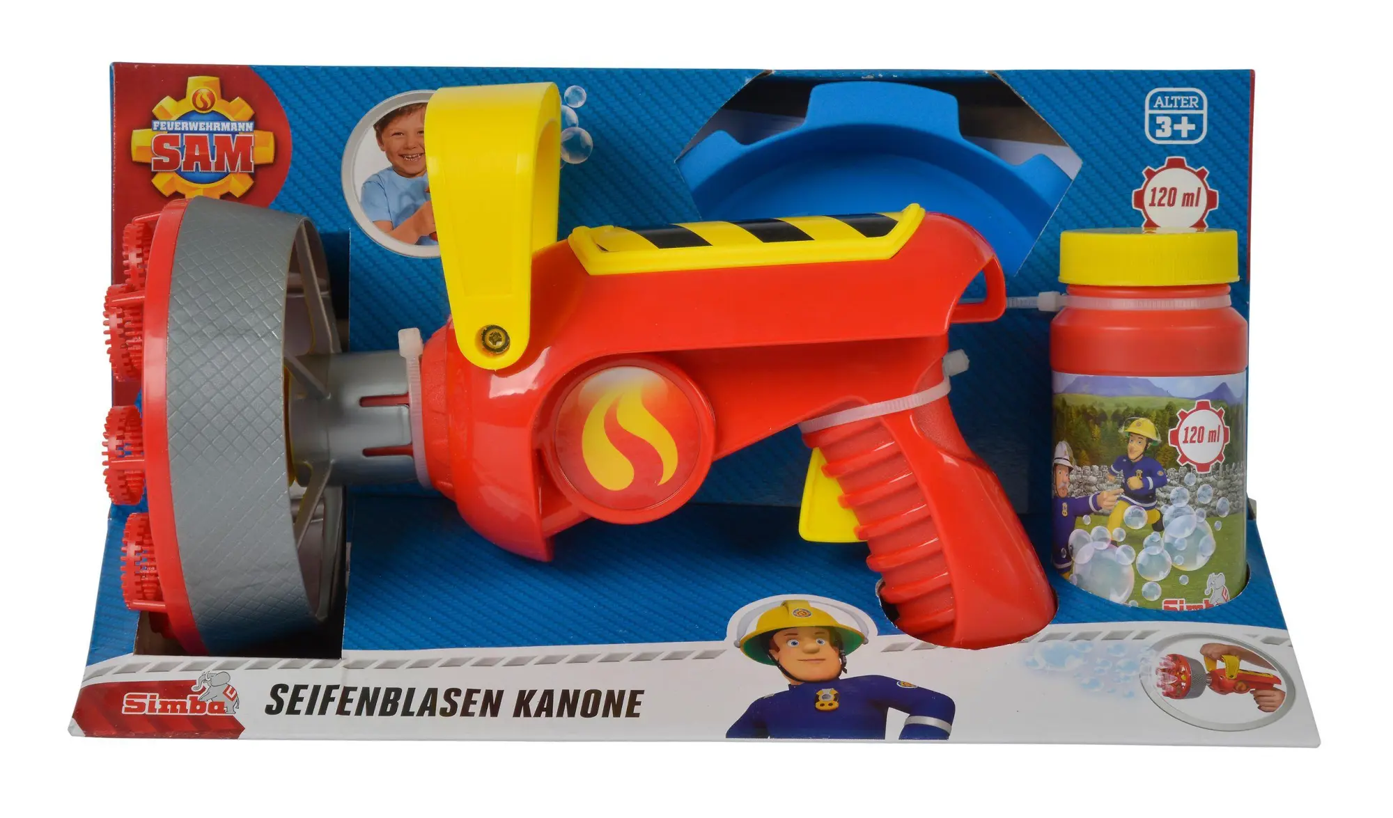 Cover: 4006592014940 | Sam Seifenblasen Kanone | Feuerwehrmann Sam | 109252121 | Deutsch