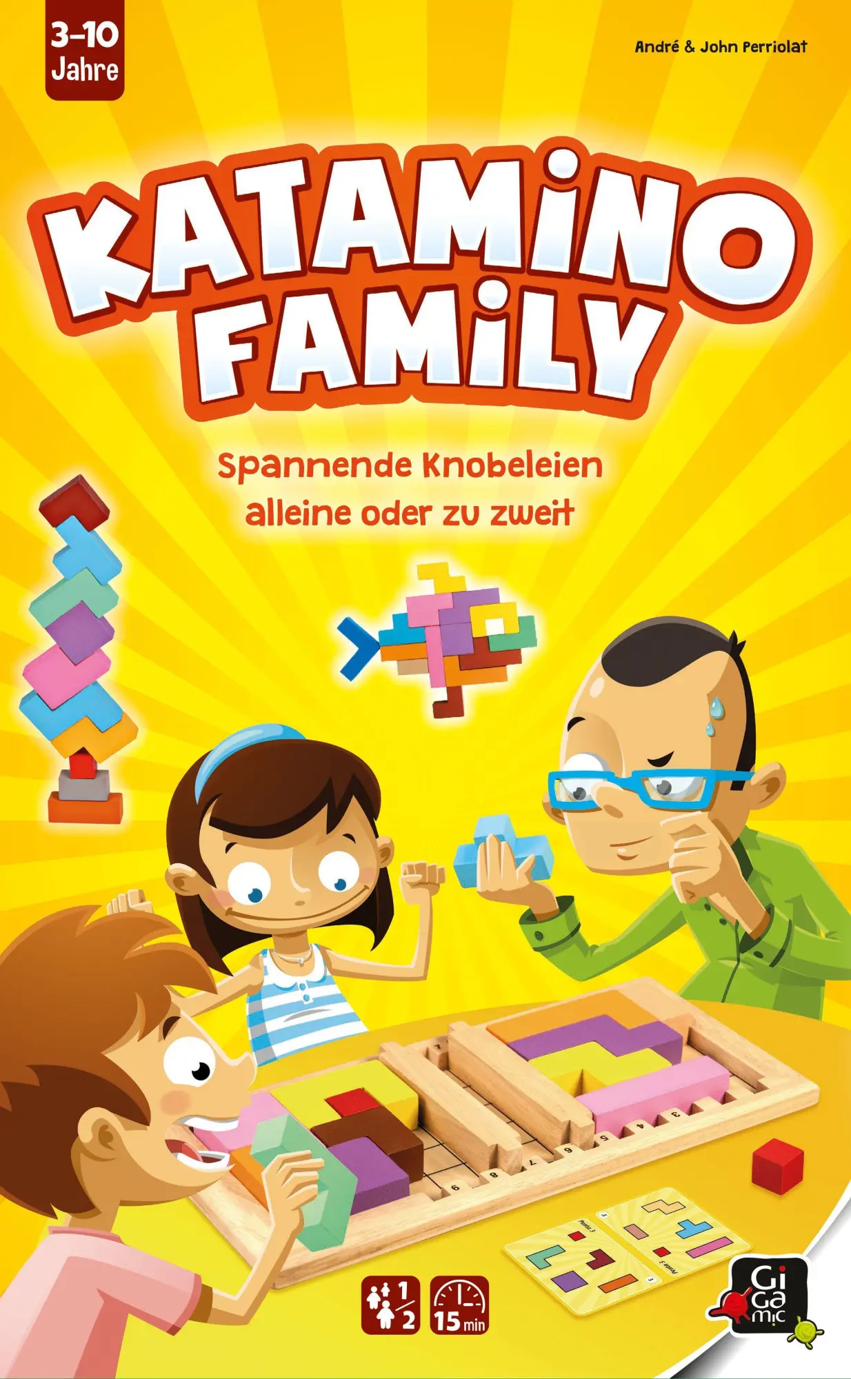 Cover: 4015566604940 | Katamino Family | André Perriolat (u. a.) | Spiel | GIGD2015 | Deutsch