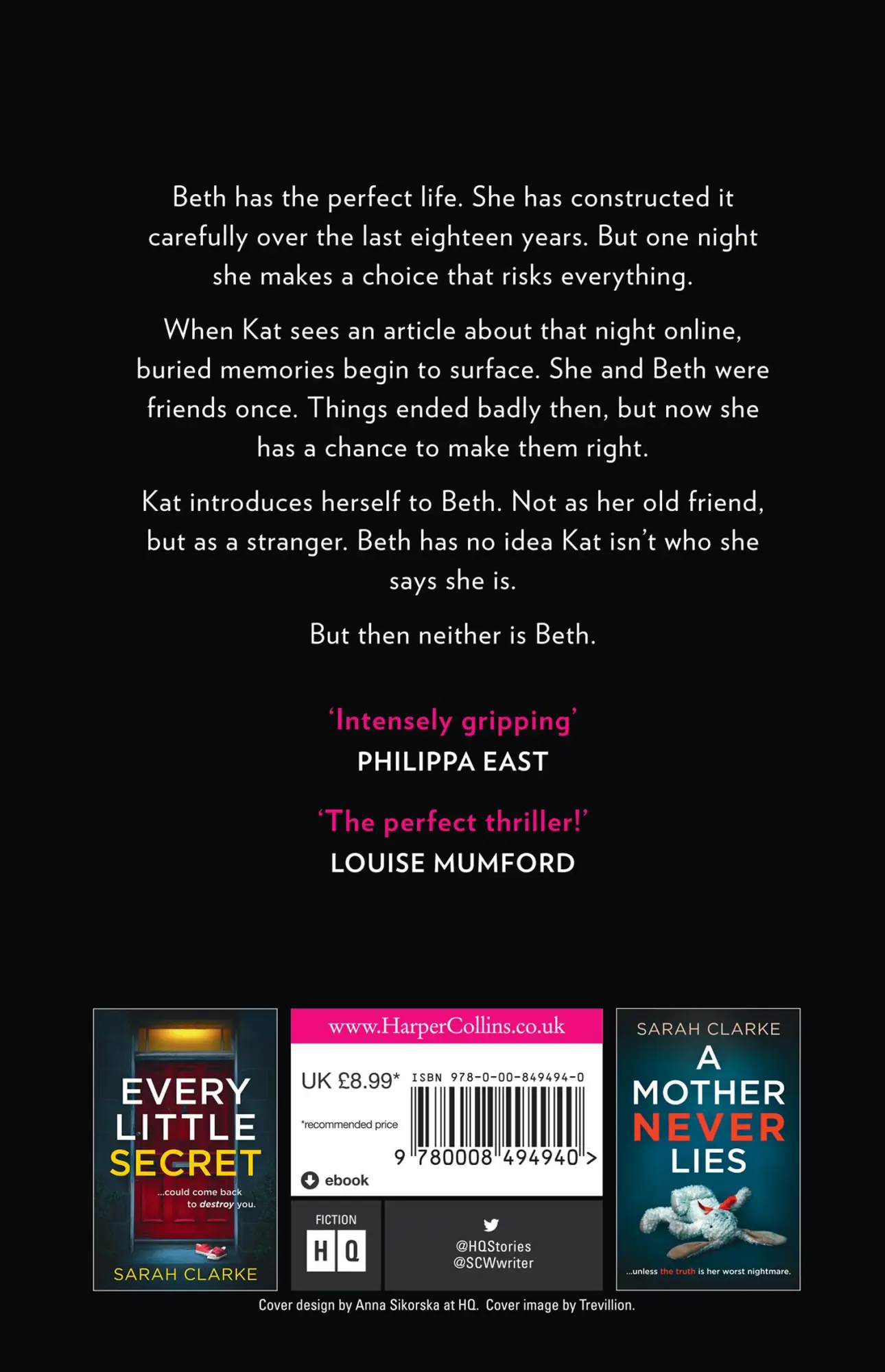 Rückseite: 9780008494940 | My Perfect Friend | Sarah Clarke | Taschenbuch | Englisch | 2023