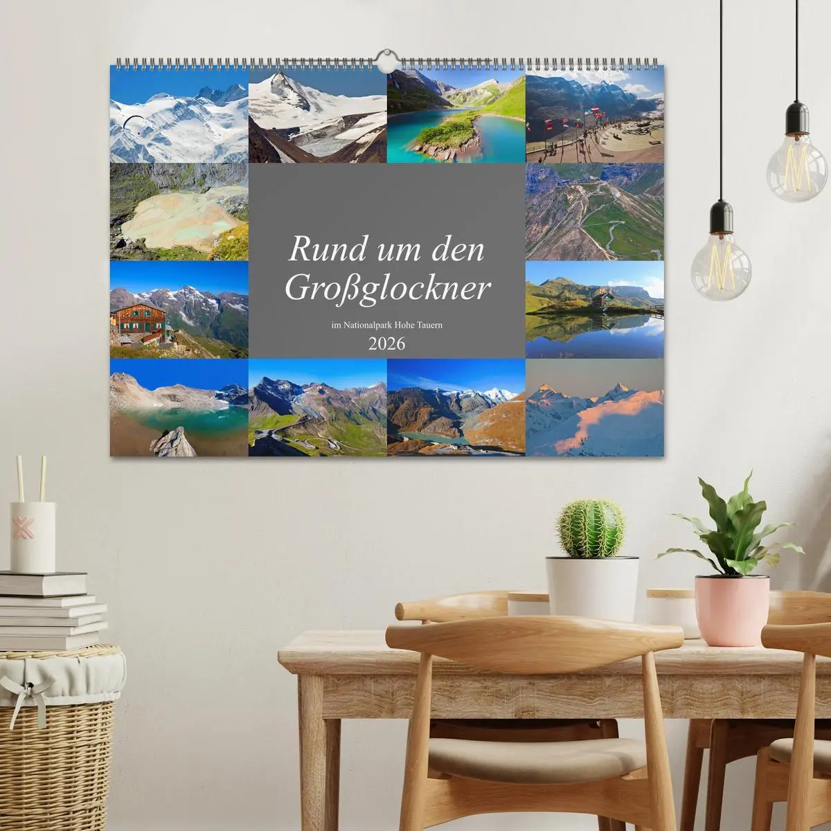 Bild: 9783457734940 | Rund um den Großglockner (Wandkalender 2026 DIN A2 quer), CALVENDO...