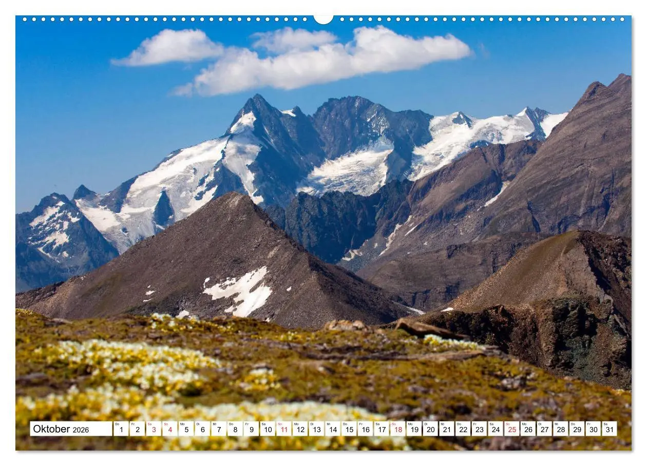 Bild: 9783457734940 | Rund um den Großglockner (Wandkalender 2026 DIN A2 quer), CALVENDO...