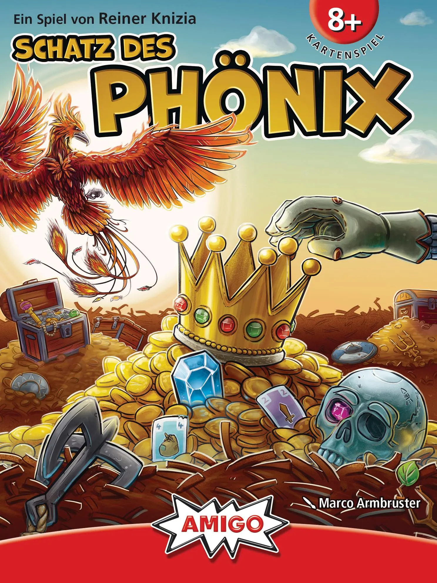 Cover: 4007396025040 | Schatz des Phönix | AMIGO - Kartenspiel | AMIGO Spiel Freizeit | Spiel
