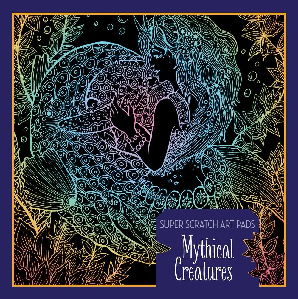 Cover: 9781454925040 | Super Scratch Art Pads: Mythical Creatures | Union Square Kids | Buch