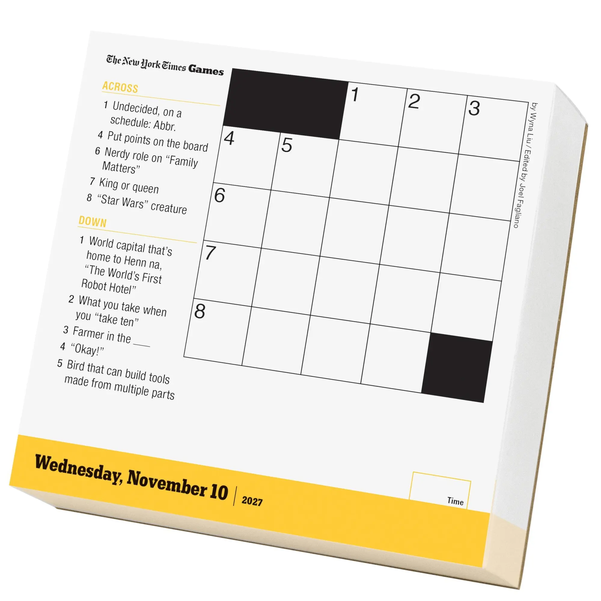 Bild: 9781523535040 | The New York Times Mini Crossword Page-A-Day® Calendar 2027 | Kalender