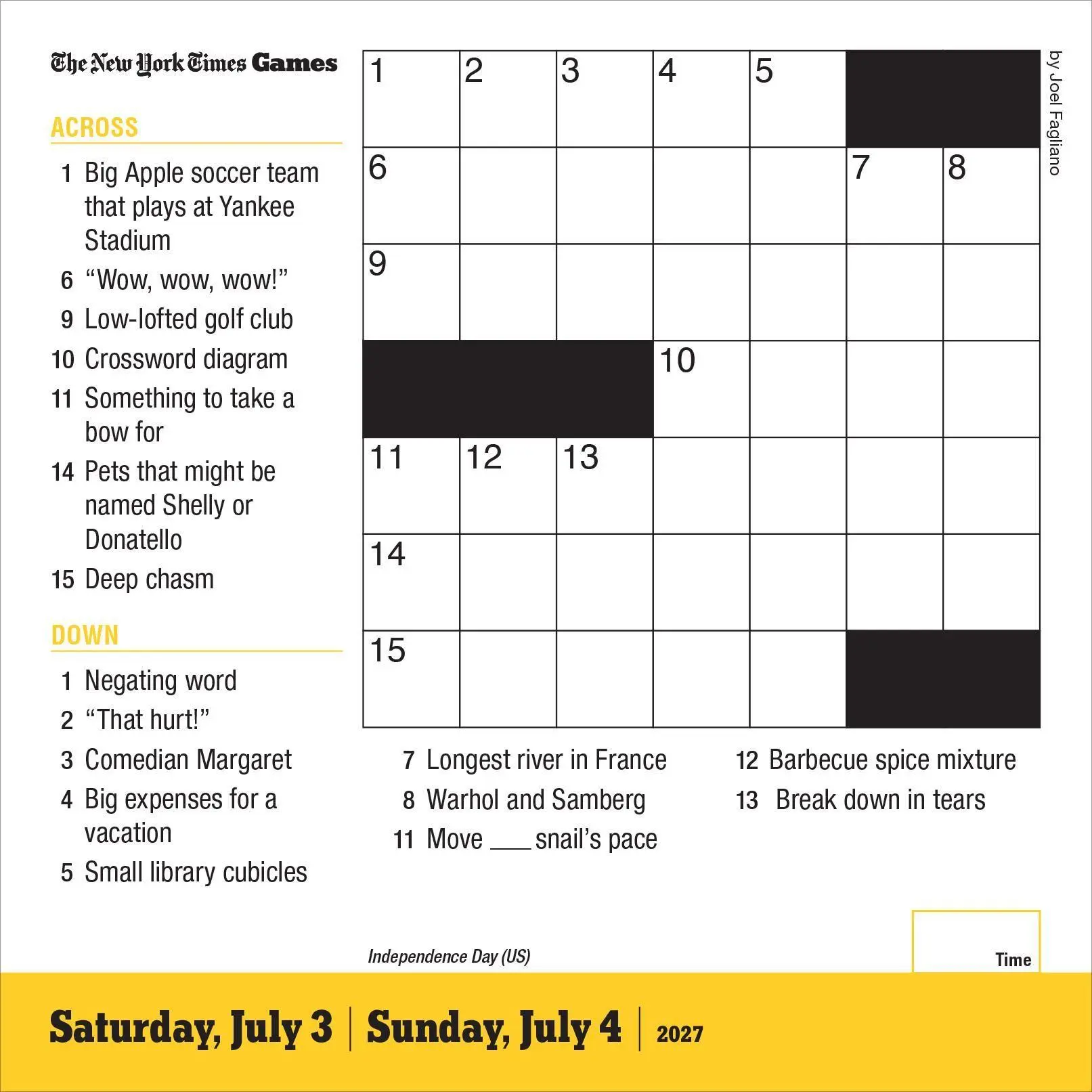 Bild: 9781523535040 | The New York Times Mini Crossword Page-A-Day® Calendar 2027 | Kalender