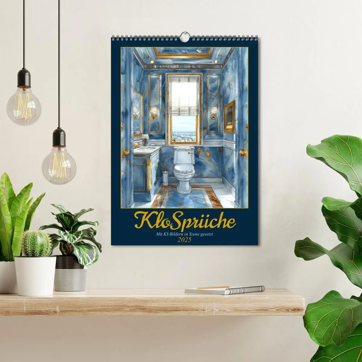 Bild: 9783383825040 | Klosprüche (Wandkalender 2025 DIN A3 hoch), CALVENDO Monatskalender