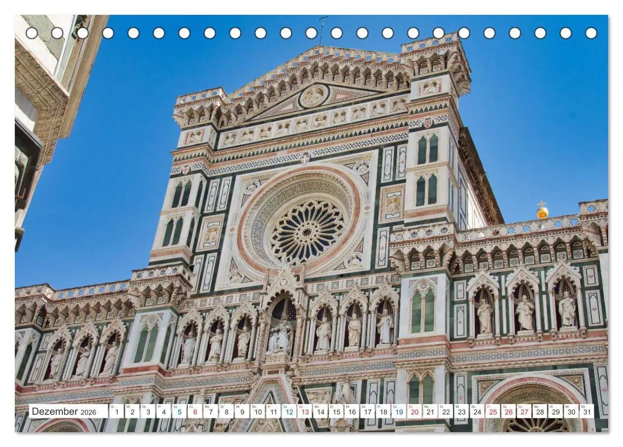 Bild: 9783457555040 | Wundervolles Florenz (Tischkalender 2026 DIN A5 quer), CALVENDO...