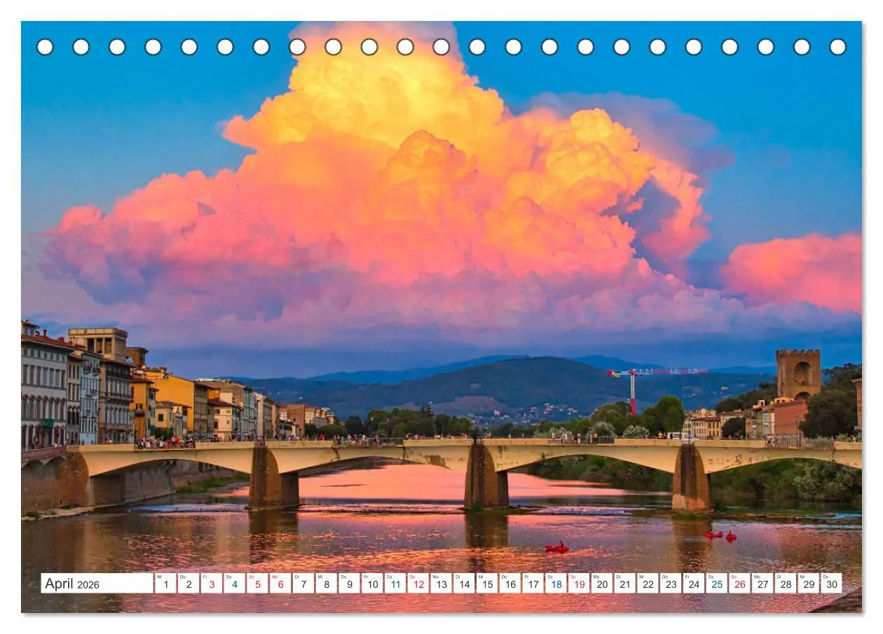Bild: 9783457555040 | Wundervolles Florenz (Tischkalender 2026 DIN A5 quer), CALVENDO...