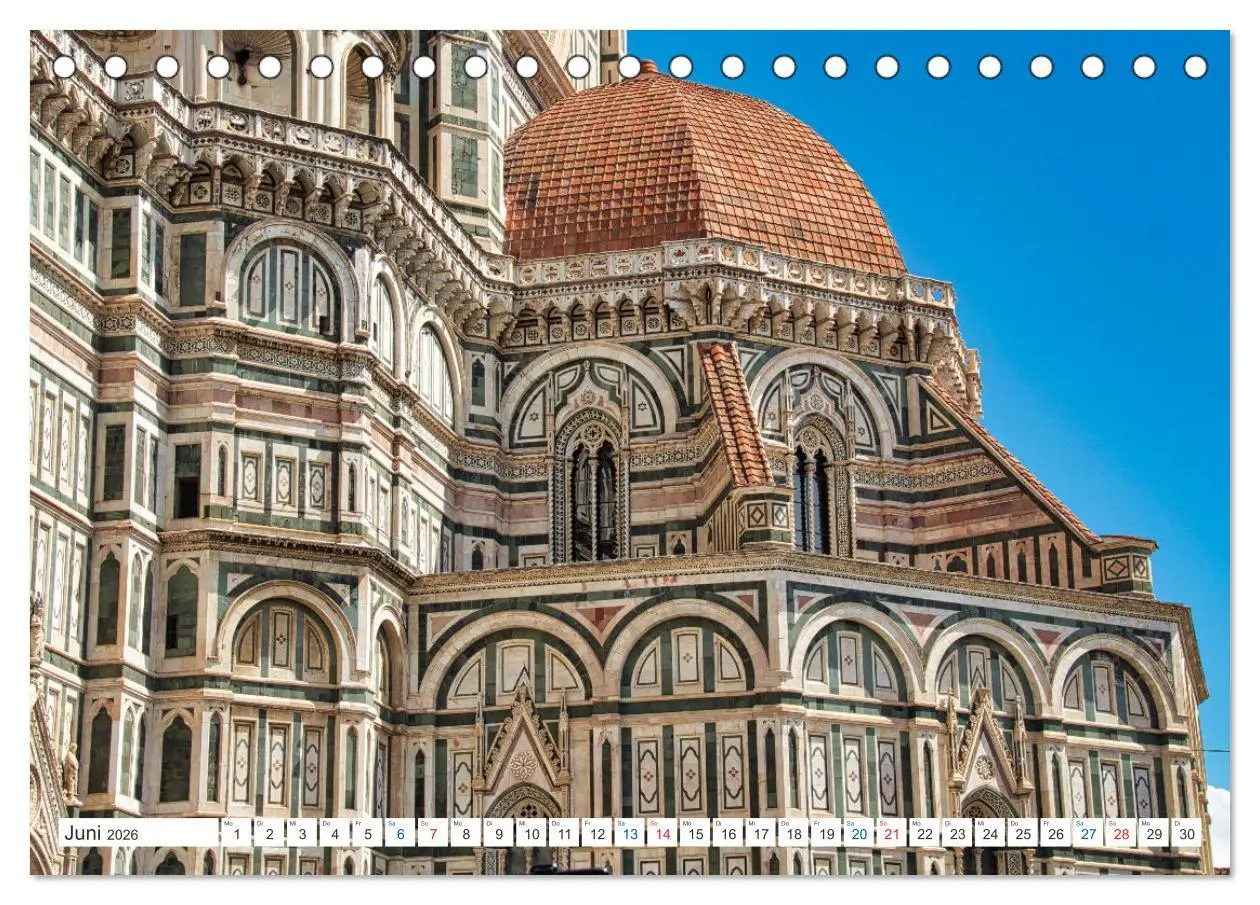 Bild: 9783457555040 | Wundervolles Florenz (Tischkalender 2026 DIN A5 quer), CALVENDO...