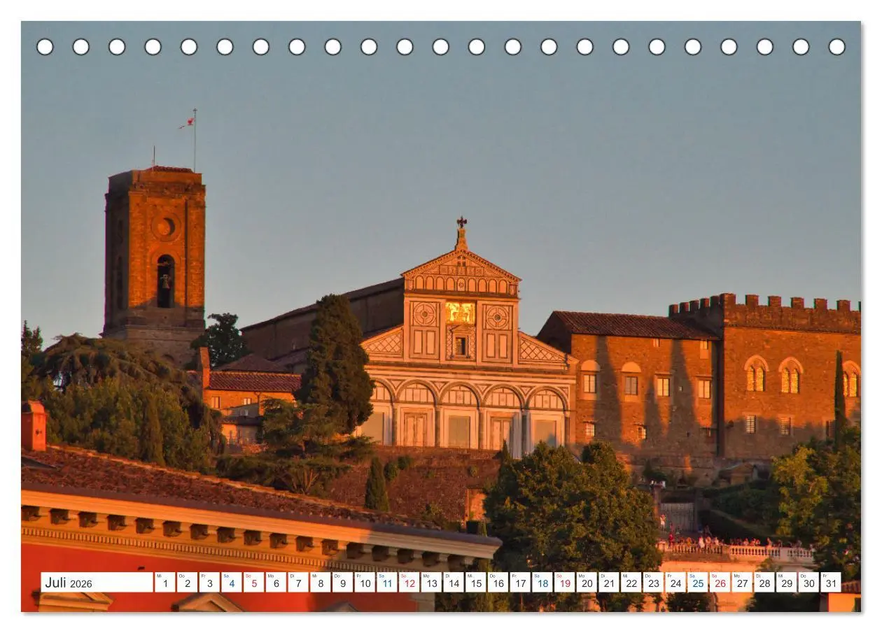 Bild: 9783457555040 | Wundervolles Florenz (Tischkalender 2026 DIN A5 quer), CALVENDO...