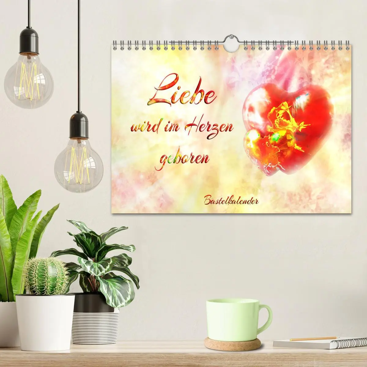 Bild: 9783516025040 | Liebe wird im Herzen geboren (Wandkalender 2026 DIN A4 quer),...