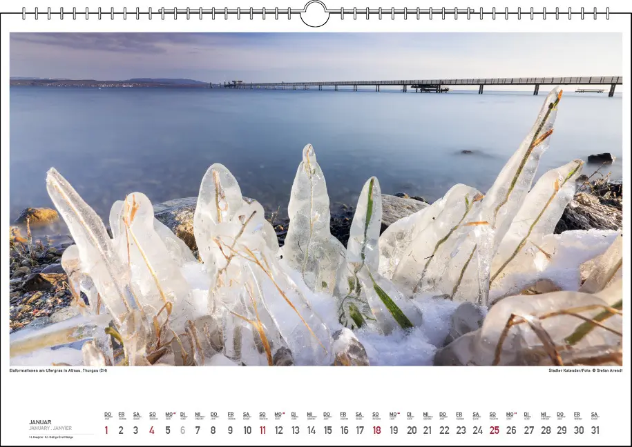 Bild: 9783861925040 | Bodensee Wasser.Berge.Licht 2026 | Stefan Arendt | Kalender | 13 S.