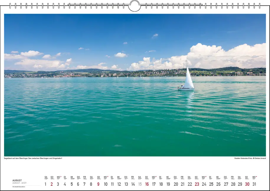 Bild: 9783861925040 | Bodensee Wasser.Berge.Licht 2026 | Stefan Arendt | Kalender | 13 S.