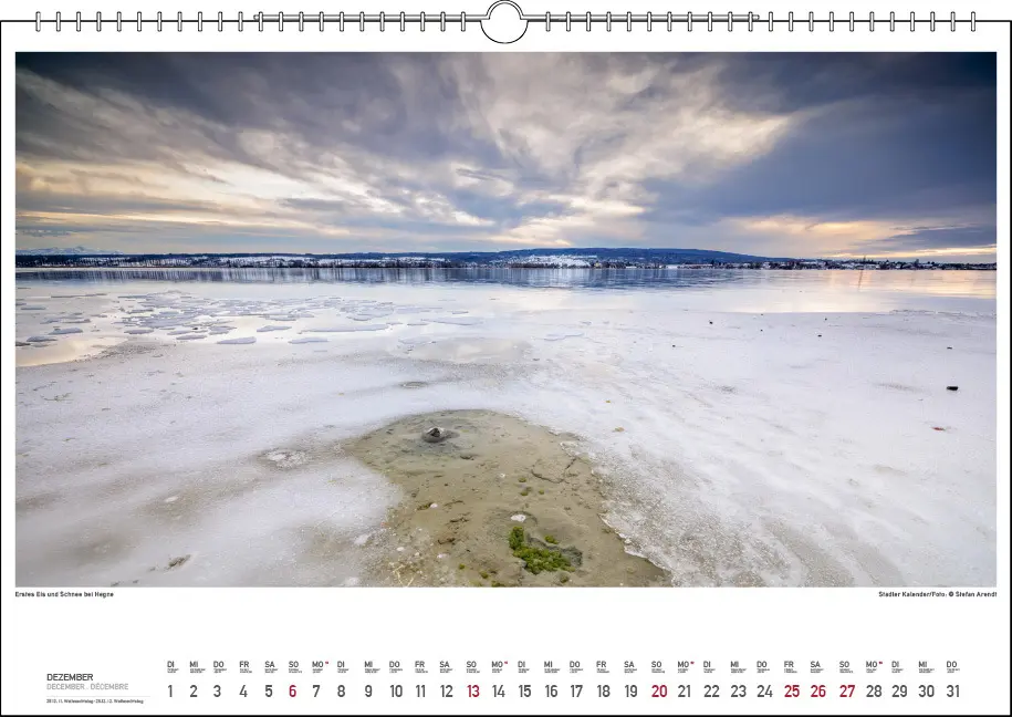Bild: 9783861925040 | Bodensee Wasser.Berge.Licht 2026 | Stefan Arendt | Kalender | 13 S.