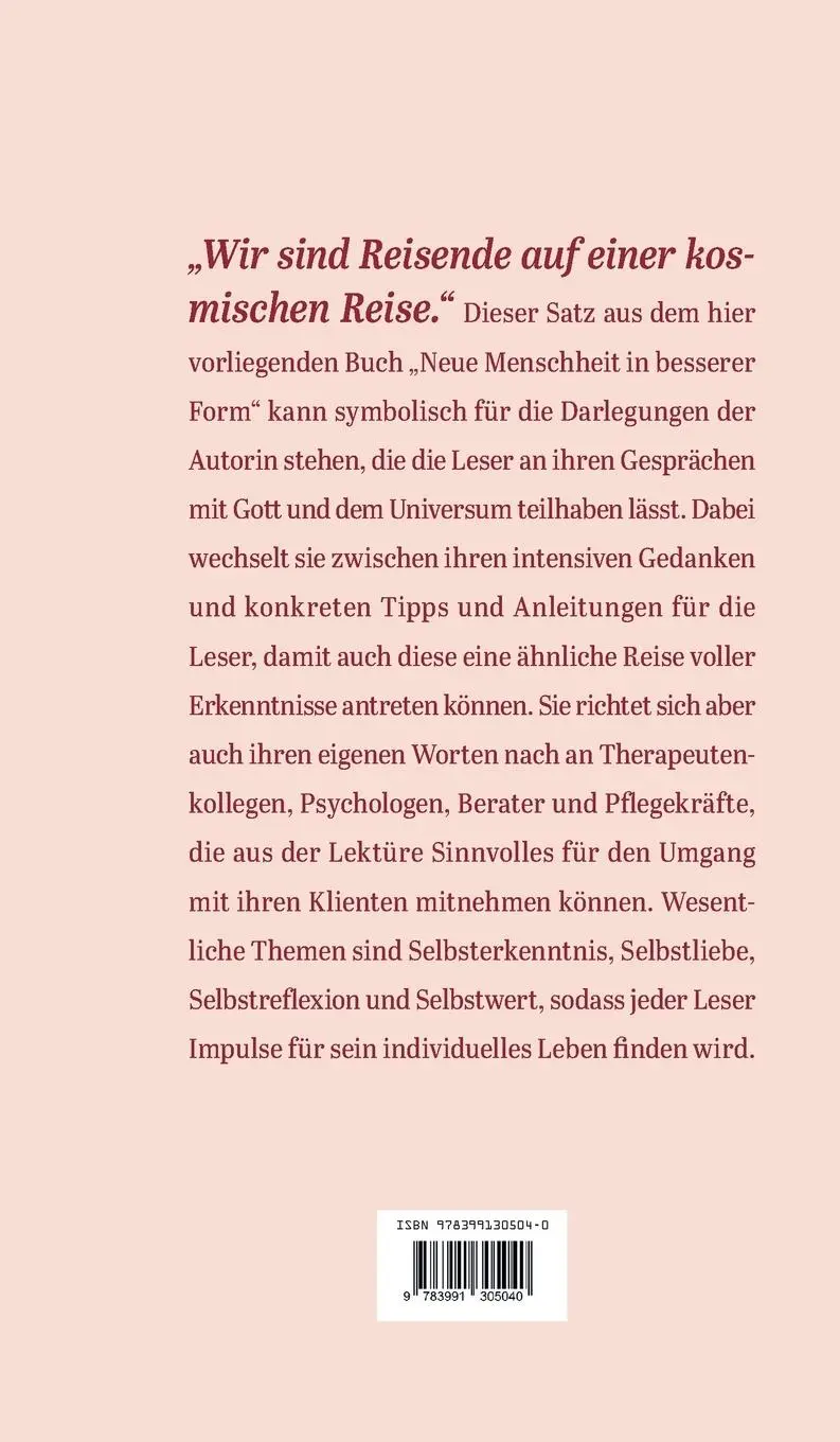 Rückseite: 9783991305040 | Neue Menschheit in besserer Form | Magdalena Kilic | Buch | 450 S.