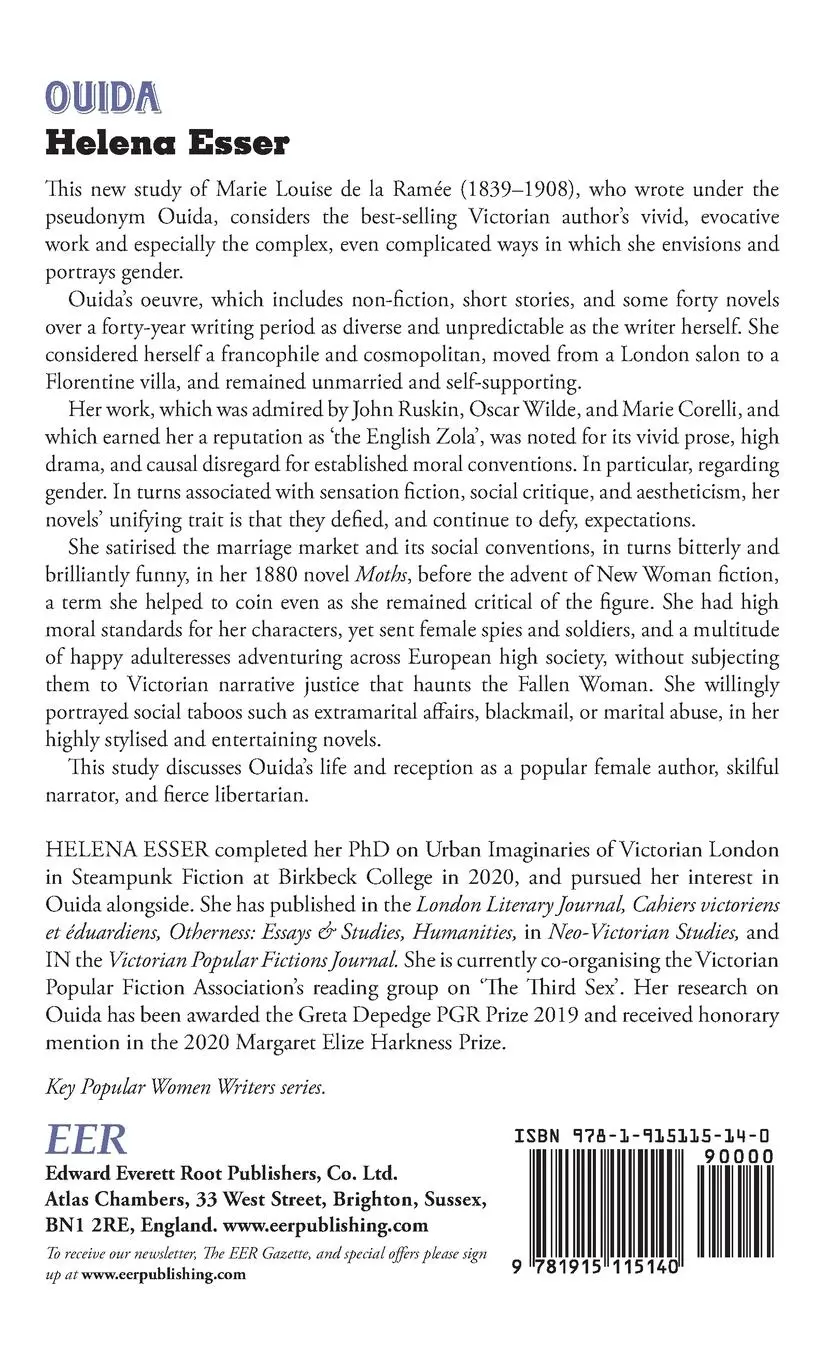 Rückseite: 9781915115140 | Ouida | Helena Esser | Buch | Englisch | 2024 | Edward Everett Root