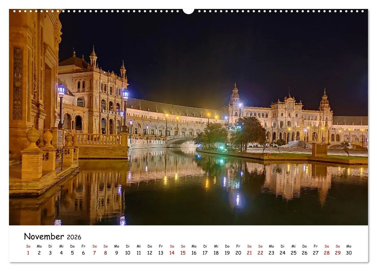 Bild: 9783457545140 | Magisches Andalusien (Wandkalender 2026 DIN A2 quer), CALVENDO...