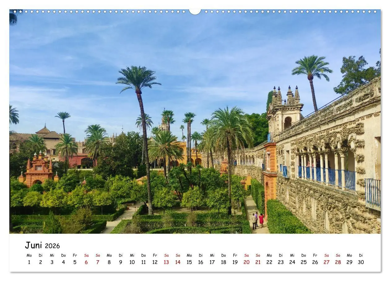 Bild: 9783457545140 | Magisches Andalusien (Wandkalender 2026 DIN A2 quer), CALVENDO...