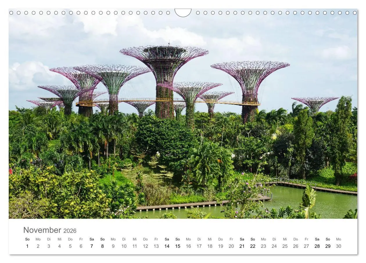 Bild: 9783457785140 | Singapur (Wandkalender 2026 DIN A3 quer), CALVENDO Monatskalender