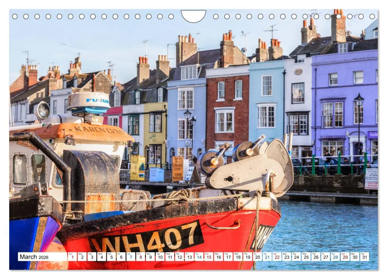 Bild: 9783516565140 | Dorset (Wall Calendar 2026 DIN A4 landscape), CALVENDO 12 Month...
