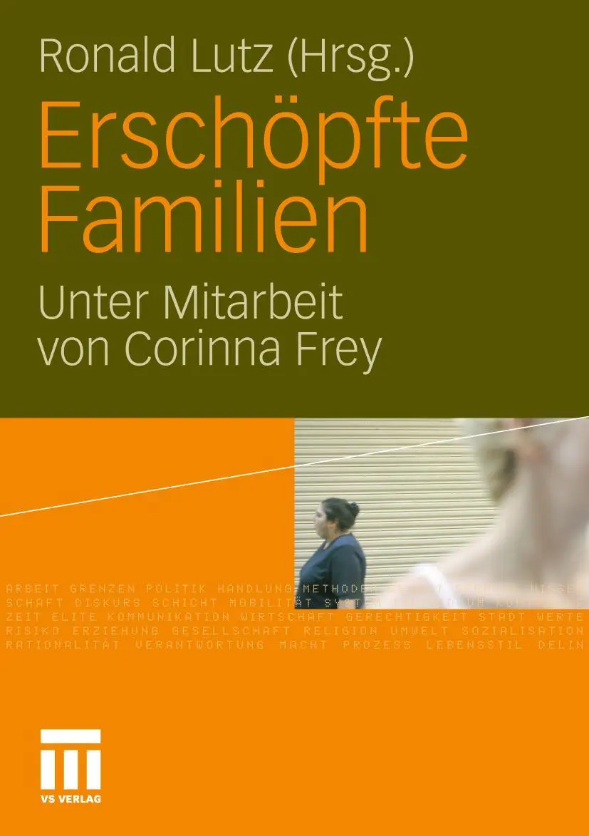 Cover: 9783531175140 | Erschöpfte Familien | Ronald Lutz | Taschenbuch | 320 S. | Deutsch
