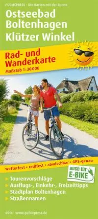Cover: 9783747305140 | Ostseebad Boltenhagen - Klützer Winkel 1:30 000 | (Land-)Karte | 2019