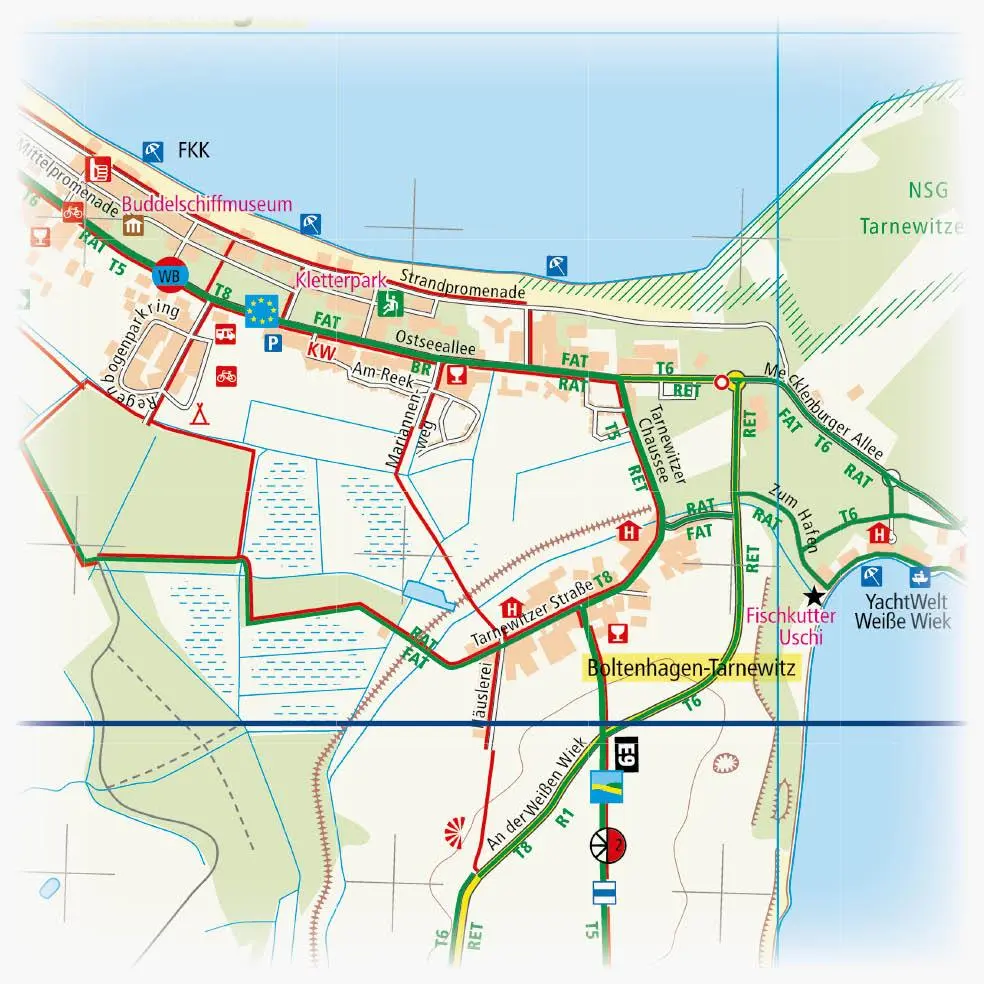 Bild: 9783747305140 | Ostseebad Boltenhagen - Klützer Winkel 1:30 000 | (Land-)Karte | 2019