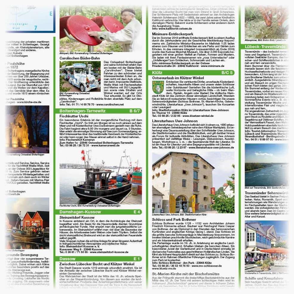 Bild: 9783747305140 | Ostseebad Boltenhagen - Klützer Winkel 1:30 000 | (Land-)Karte | 2019