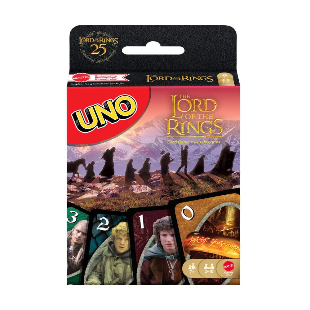 Cover: 194735375240 | UNO Lord of the Rings.JMF13 | Spiel | JMF13 | Deutsch | 2026 | Mattel