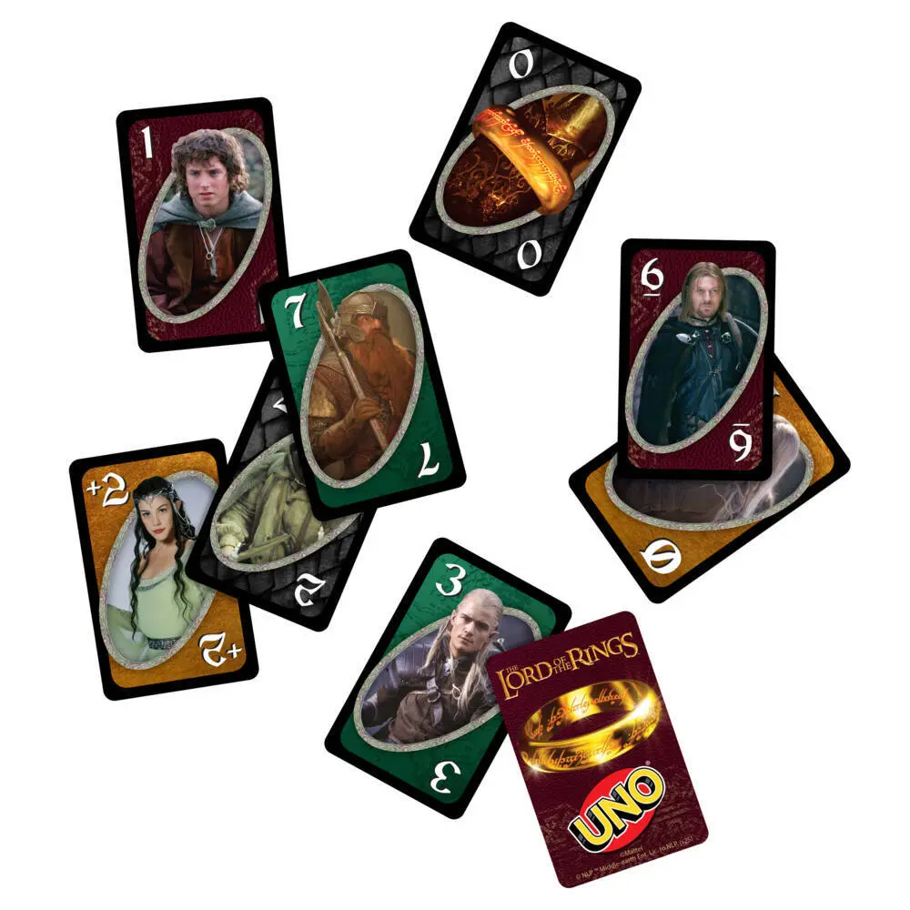 Bild: 194735375240 | UNO Lord of the Rings.JMF13 | Spiel | JMF13 | Deutsch | 2026 | Mattel