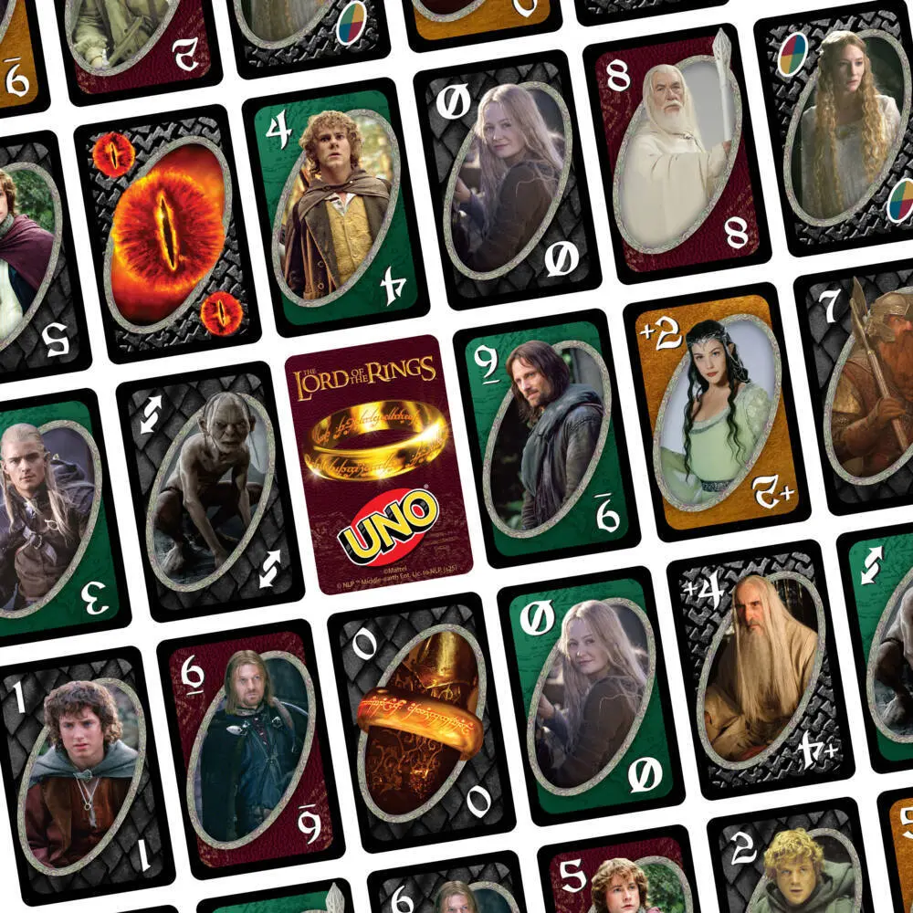 Bild: 194735375240 | UNO Lord of the Rings.JMF13 | Spiel | JMF13 | Deutsch | 2026 | Mattel