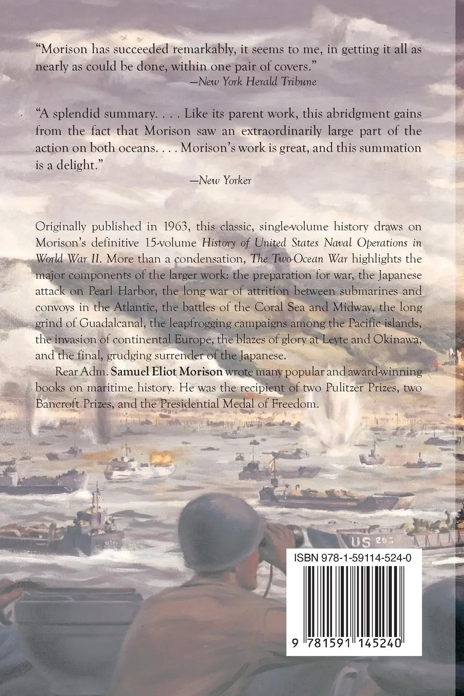 Rückseite: 9781591145240 | The Two-Ocean War | Estate Of Samuel Eliot Morison | Taschenbuch