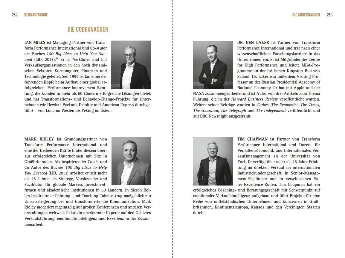 Bild: 9783038765240 | Der Verkaufs-Code | Die Erfolgsgeheimnisse der weltbesten Verkäufer