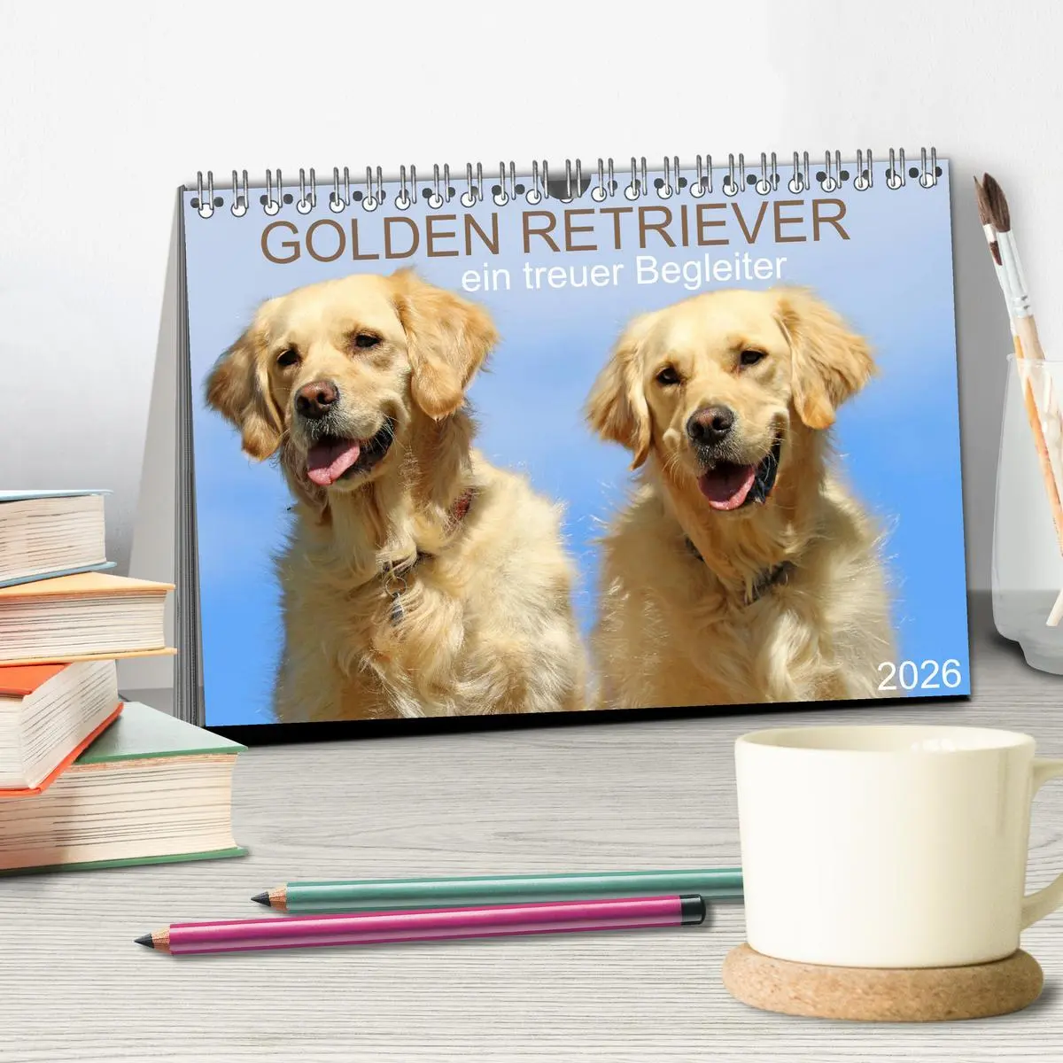 Bild: 9783516005240 | Golden Retriever ein treuer Begleiter (Tischkalender 2026 DIN A5...