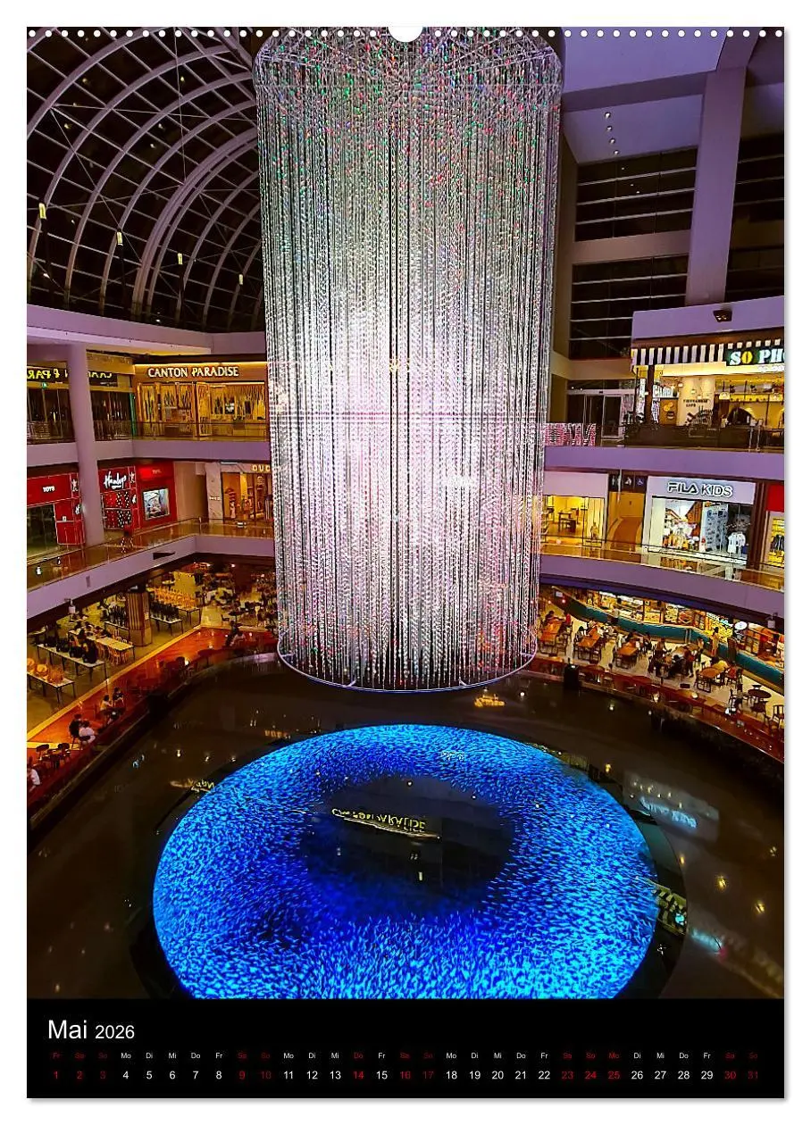 Bild: 9783516245240 | Singapur - Faszinierende Lichterwelt Marina Bay (Wandkalender 2026...