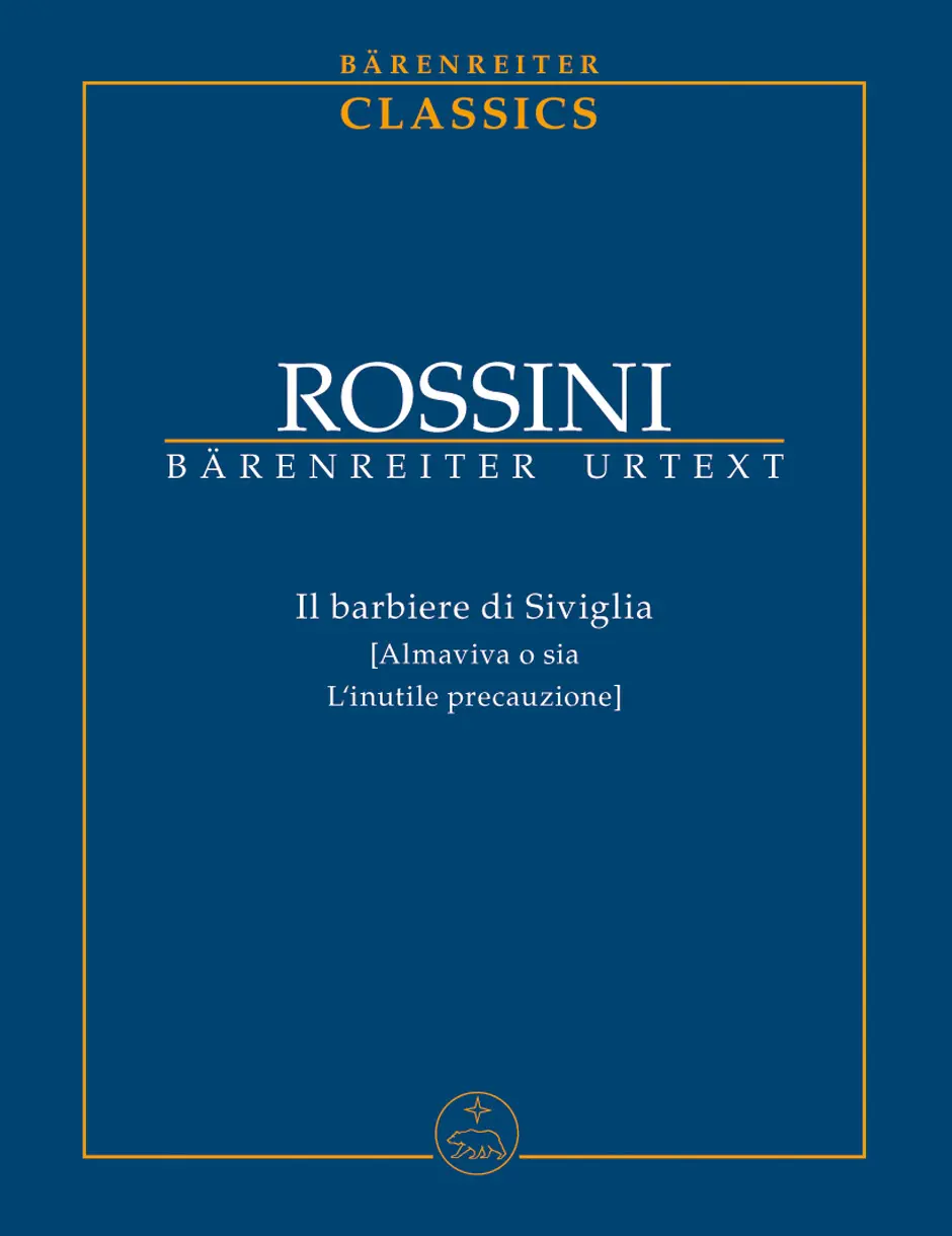 Cover: 9790006205240 | Barbier Von Sevilla | Gioachino Rossini | Bärenreiter Urtext | Buch