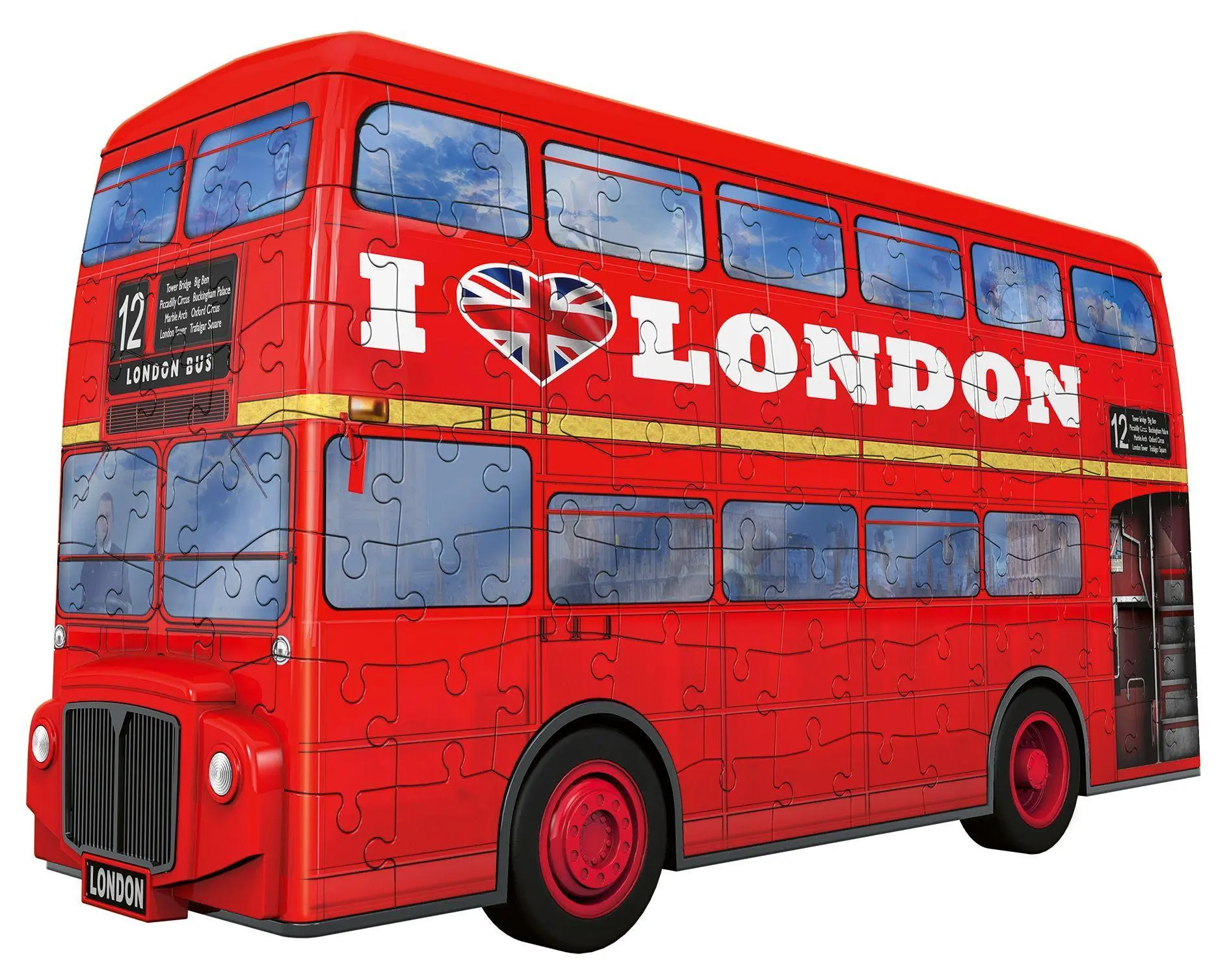 Bild: 4005556125340 | London Bus | Erleben Sie Puzzeln in der 3. Dimension | Spiel | 12534