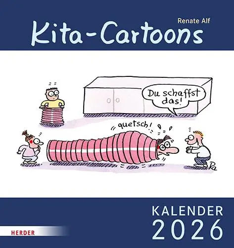 Cover: 9783451035340 | Kita-Cartoons 2026 | Renate Alf | Kalender | 24 S. | Deutsch | 2026
