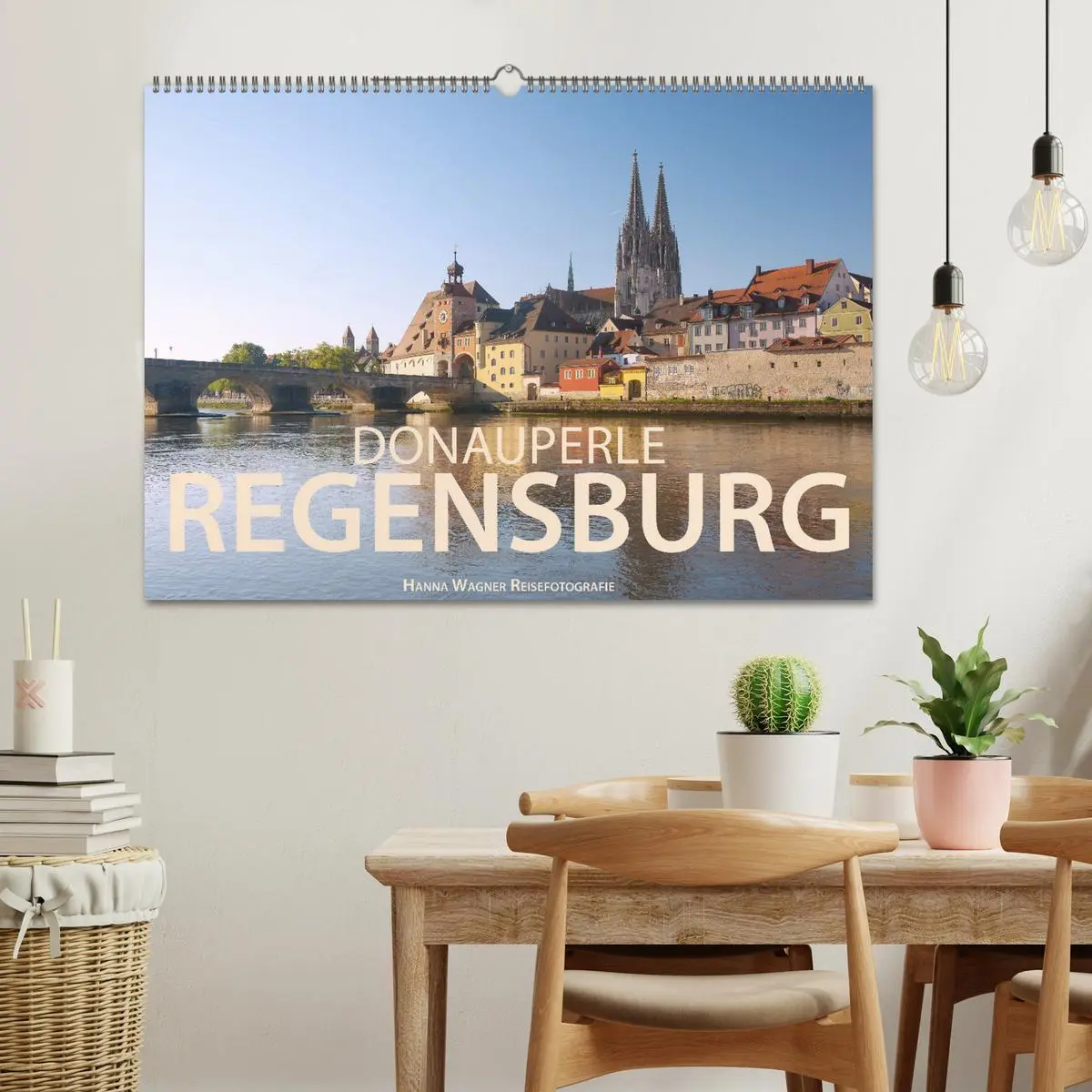 Bild: 9783457835340 | Donauperle Regensburg (Wandkalender 2026 DIN A2 quer), CALVENDO...
