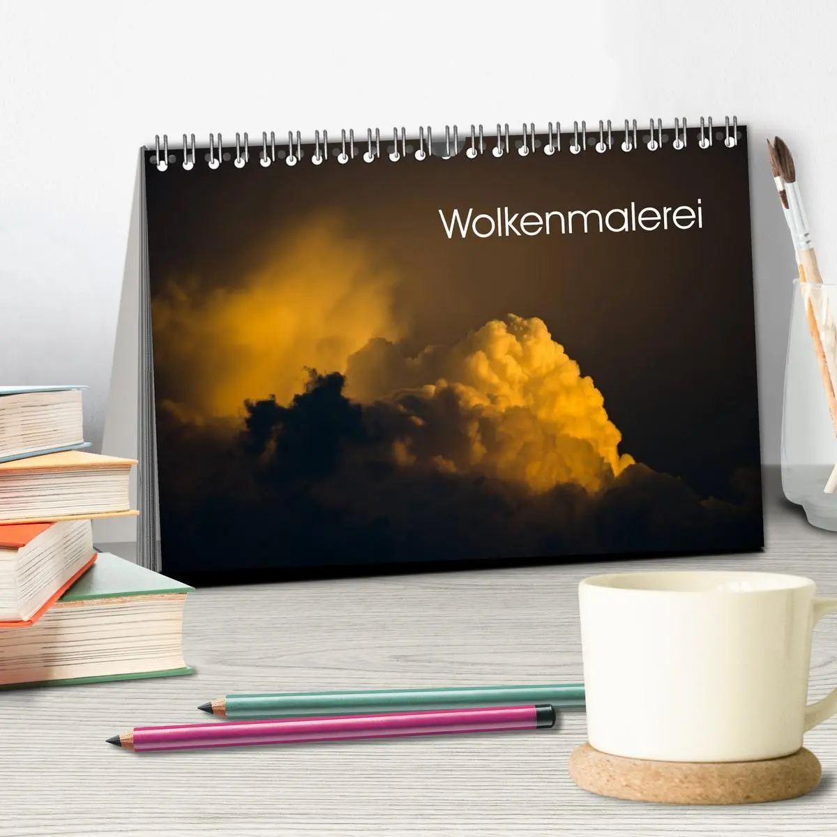 Bild: 9783516095340 | Wolkenmalerei (Tischkalender 2026 DIN A5 quer), CALVENDO...