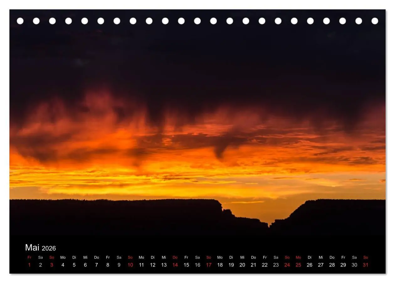 Bild: 9783516095340 | Wolkenmalerei (Tischkalender 2026 DIN A5 quer), CALVENDO...