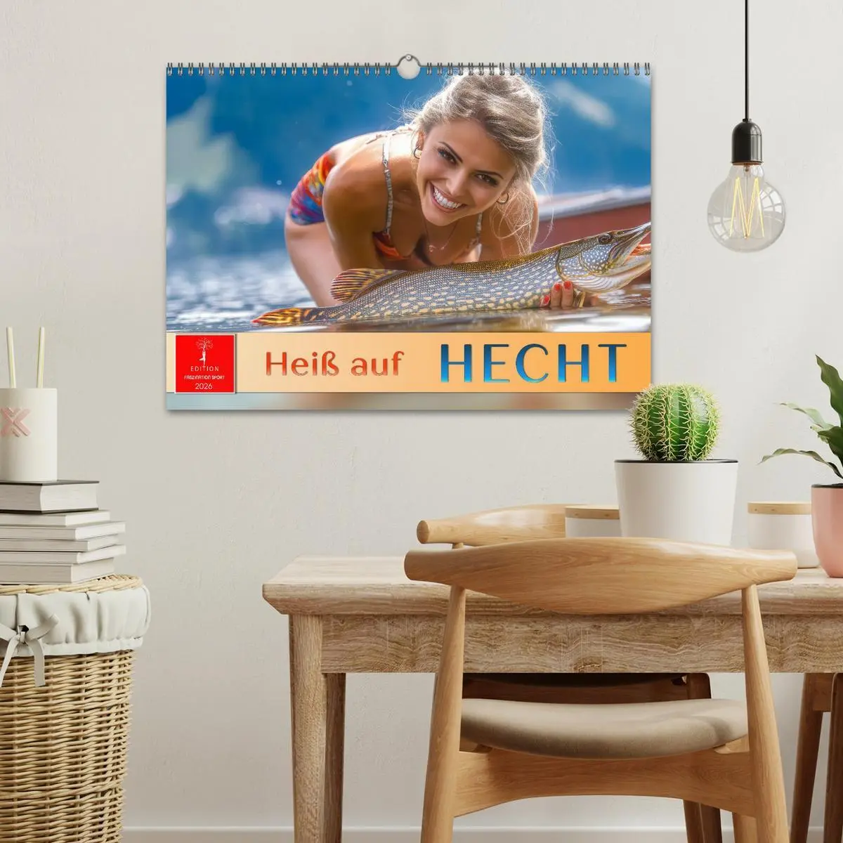 Bild: 9783516235340 | Heiß auf Hecht (Wandkalender 2026 DIN A3 quer), CALVENDO...