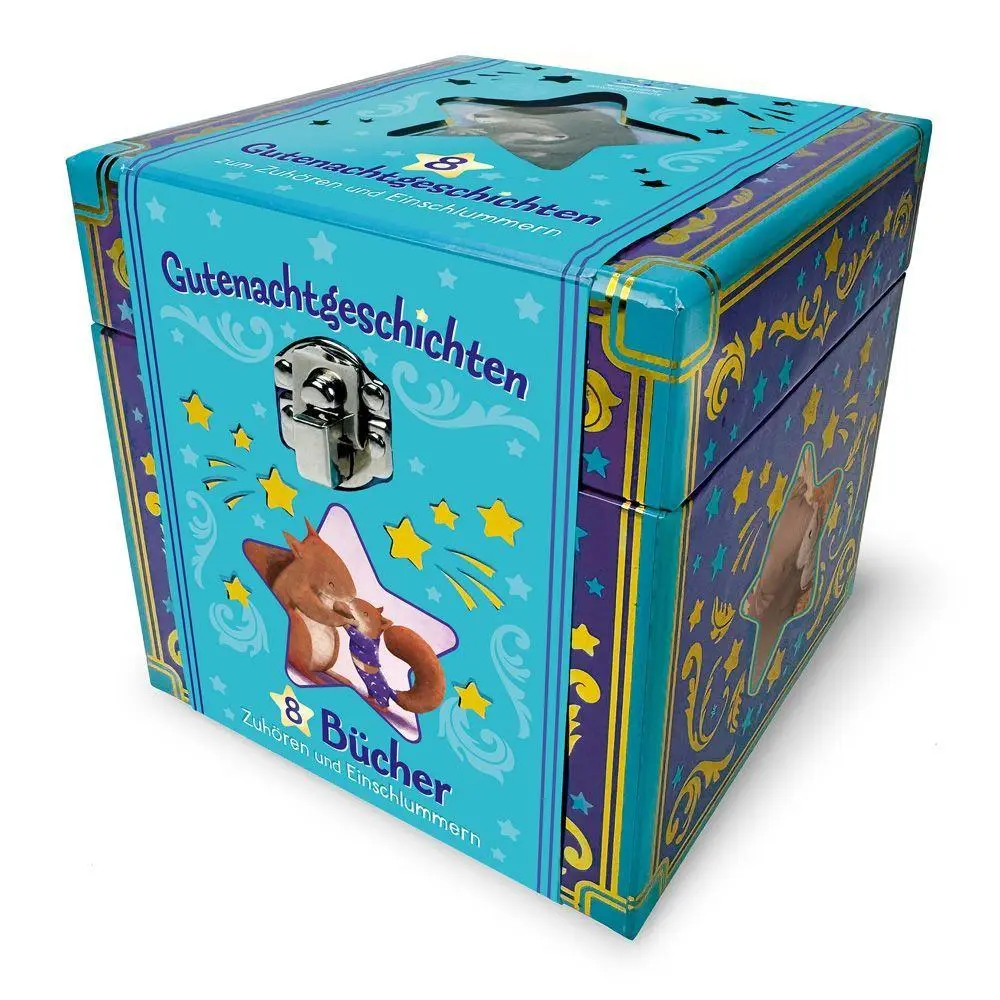 Cover: 9783988025340 | TRÖTSCH - Pappbox Meine kleine Geschichtenbox Gutenachtgeschichten...