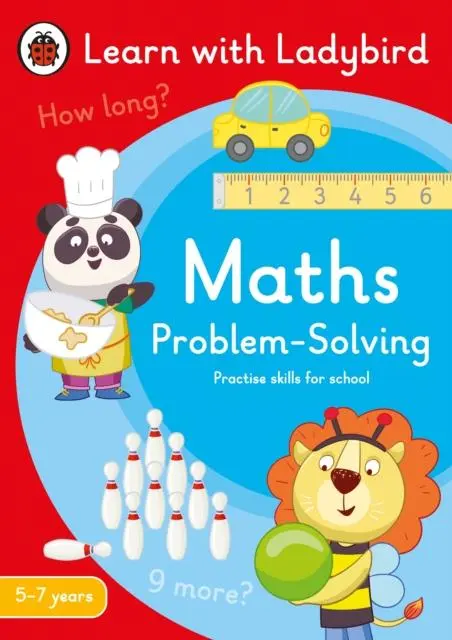 Cover: 9780241515440 | Maths Problem-Solving: A Learn with Ladybird Activity Book 5-7 years